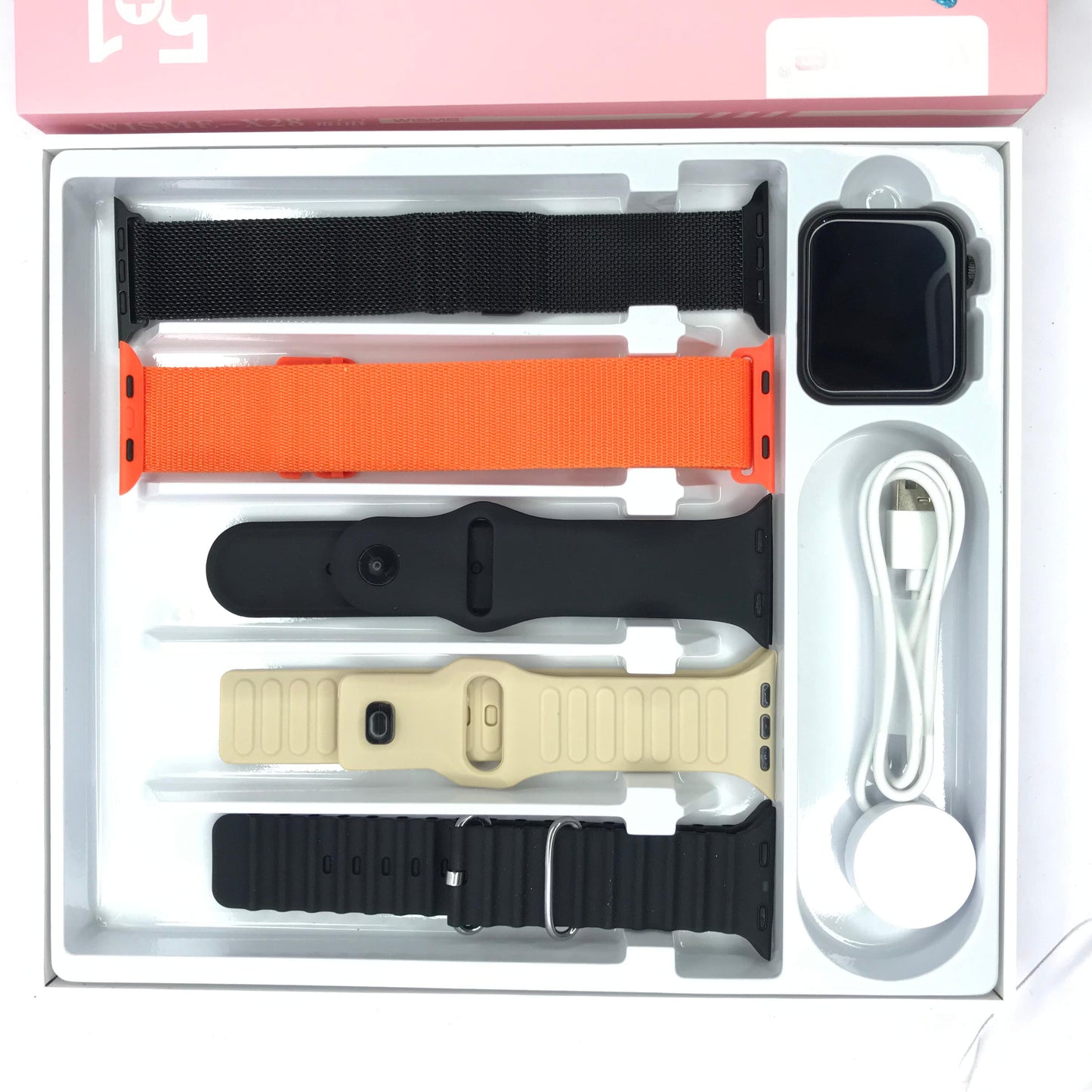 Smartwatch X28 Mini – 5 en 1 con Correas Intercambiables