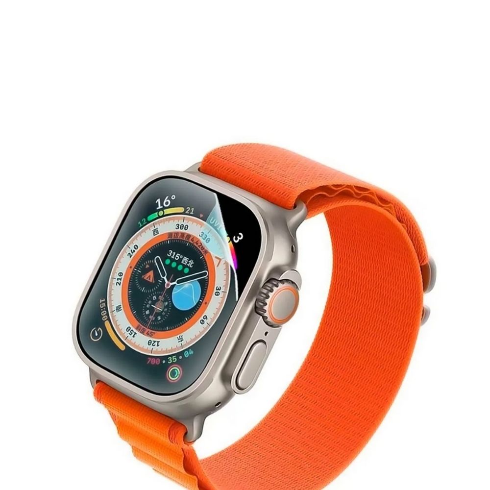 Mica de Hidrogel para Smartwatch Modelo Ultra y Series 9 / 10 Pro Max Mate