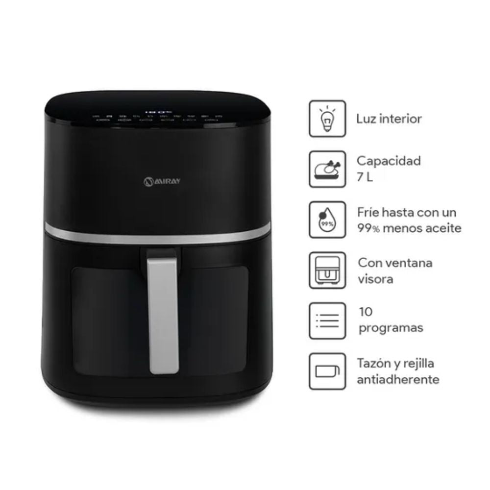 Olla Freidora de Aire Miray 7 L 1500W