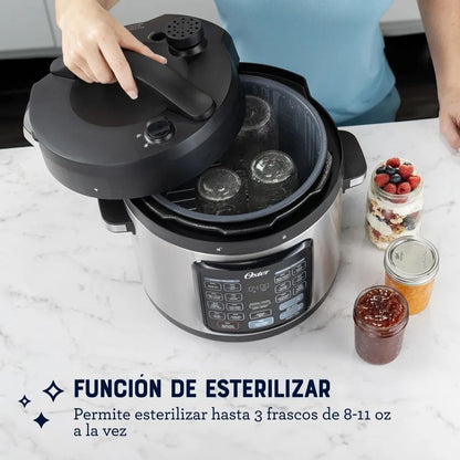 Olla Multifuncional Oster Turbo de 5.7 L DiamondForce