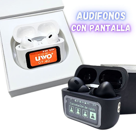 AUDIFONOS CON PANTALLA