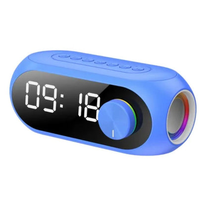 Parlante S8 Bluetooth con Reloj Despertador