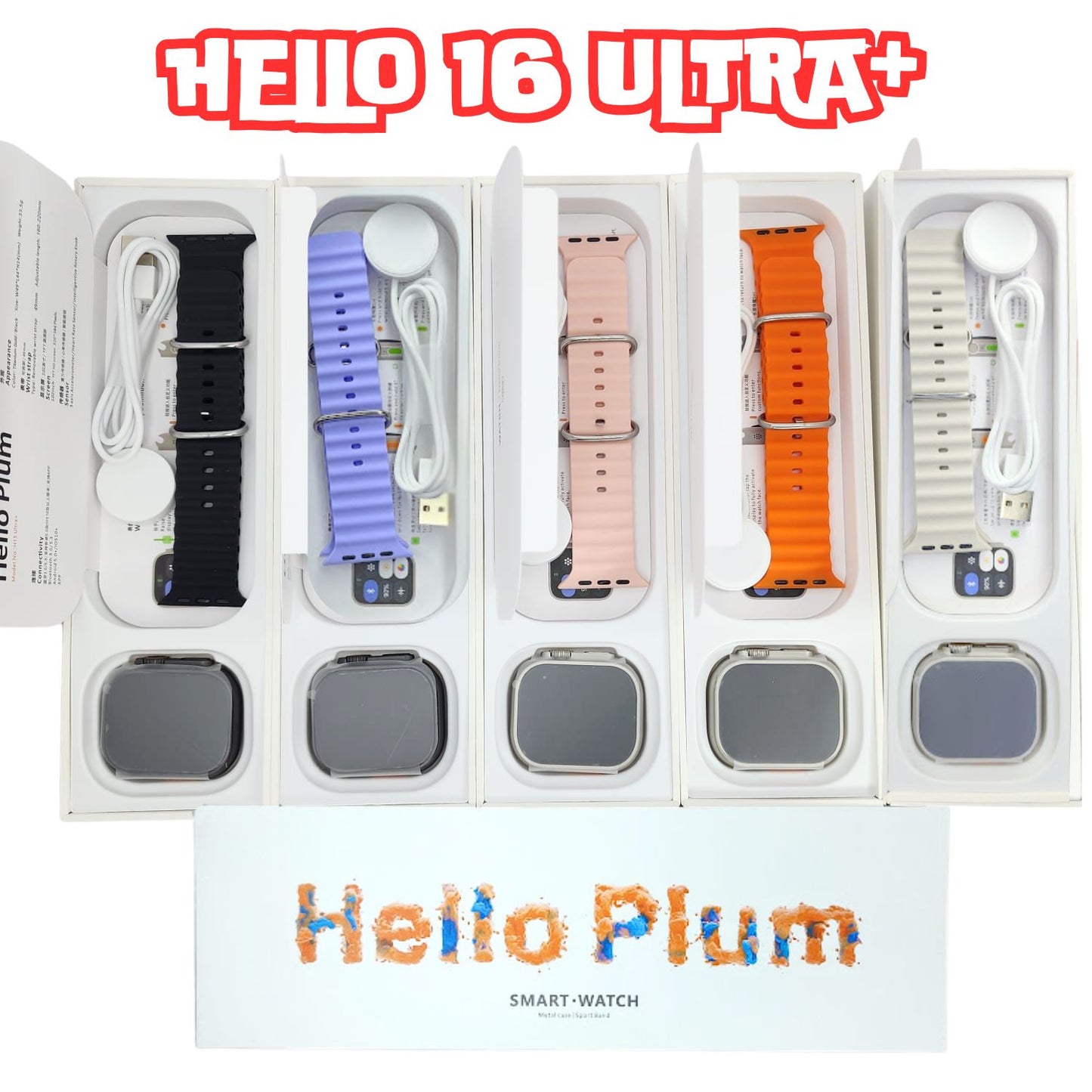 Smartwatch Hello Plum Ultra H16 Ultra+