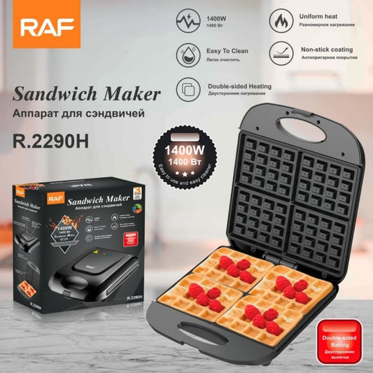Maquina de Wafle de 4 grande RAF R 2290H