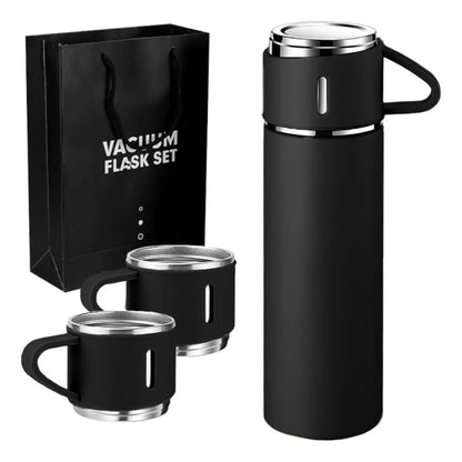 Termo De Acero Inoxidable Set De 3 Tazas