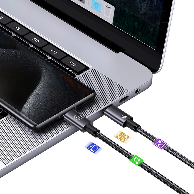 Cable USAMS Tipo-C a Tipo-C 60W | 1.2m Carga Rápida
