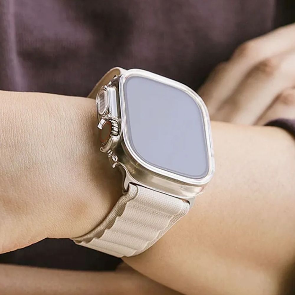 Case en Acrílico de 49 mm para Smartwatch – Ultra Resistente y Transparente