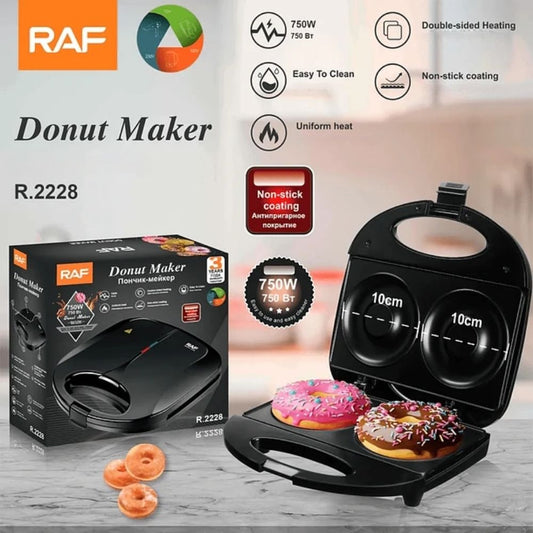 Máquina de Donuts RAF R 2228 750W – Antiadherente