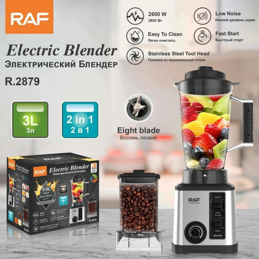 Licuadora de 3 Litros RAF R 2879 2 en 1