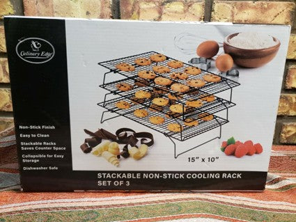 Rejillas Plegables de Enfriamiento para Galletas y Alimentos